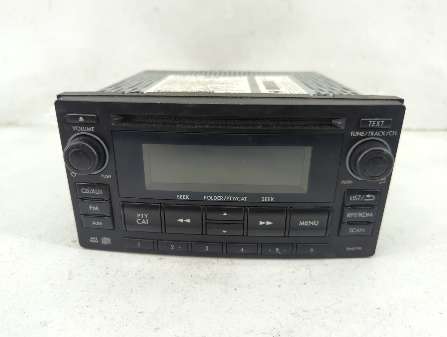 2012-2014 Subaru Impreza Radio AM FM Cd Player Receiver Replacement P/N:86201FJ620 PF-3386A-A, CM621UB Fits Fits 2012 2013 2