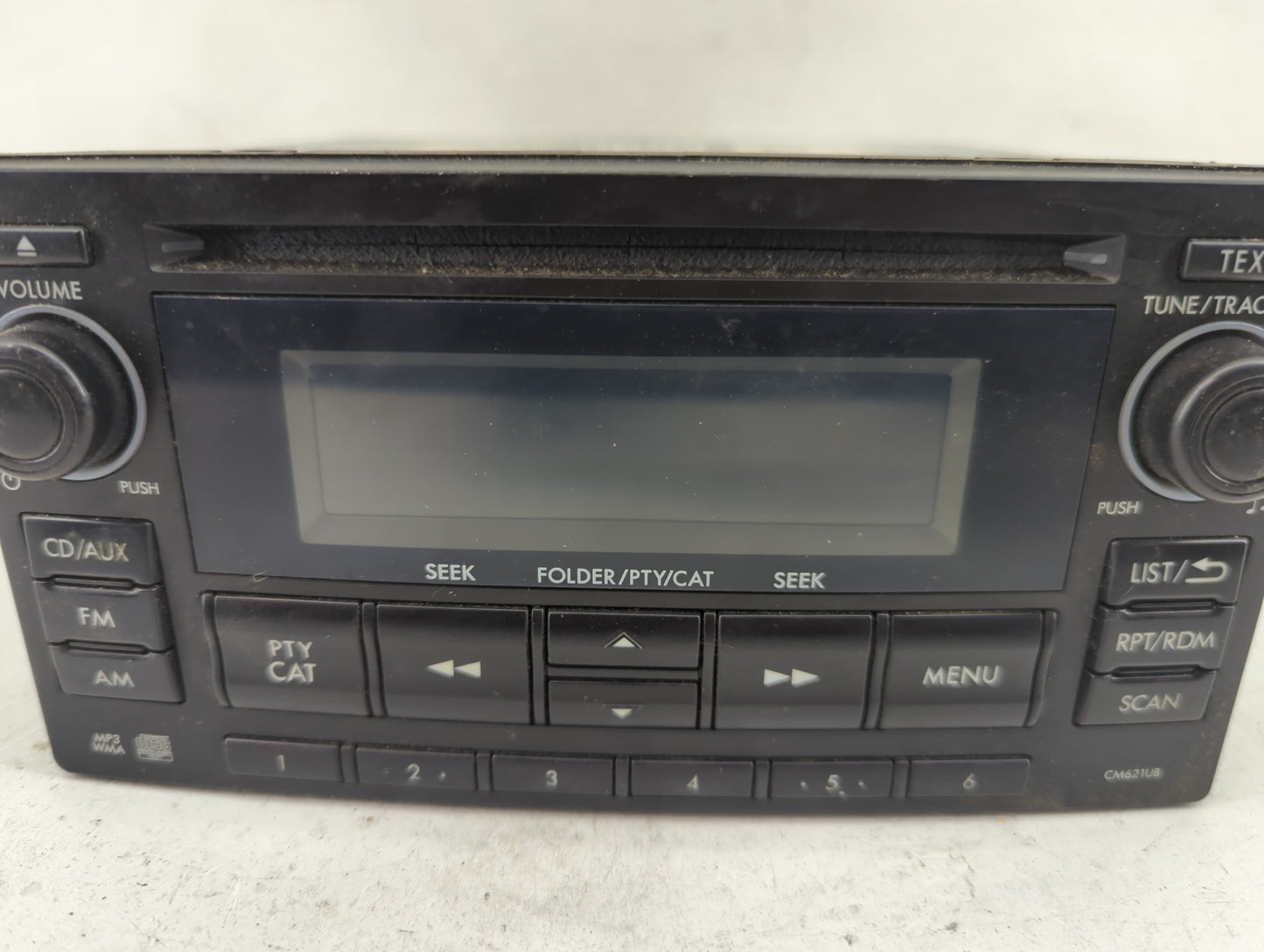 2012-2014 Subaru Impreza Radio AM FM Cd Player Receiver Replacement P/N:86201FJ620 PF-3386A-A, CM621UB Fits Fits 2012 2013 2
