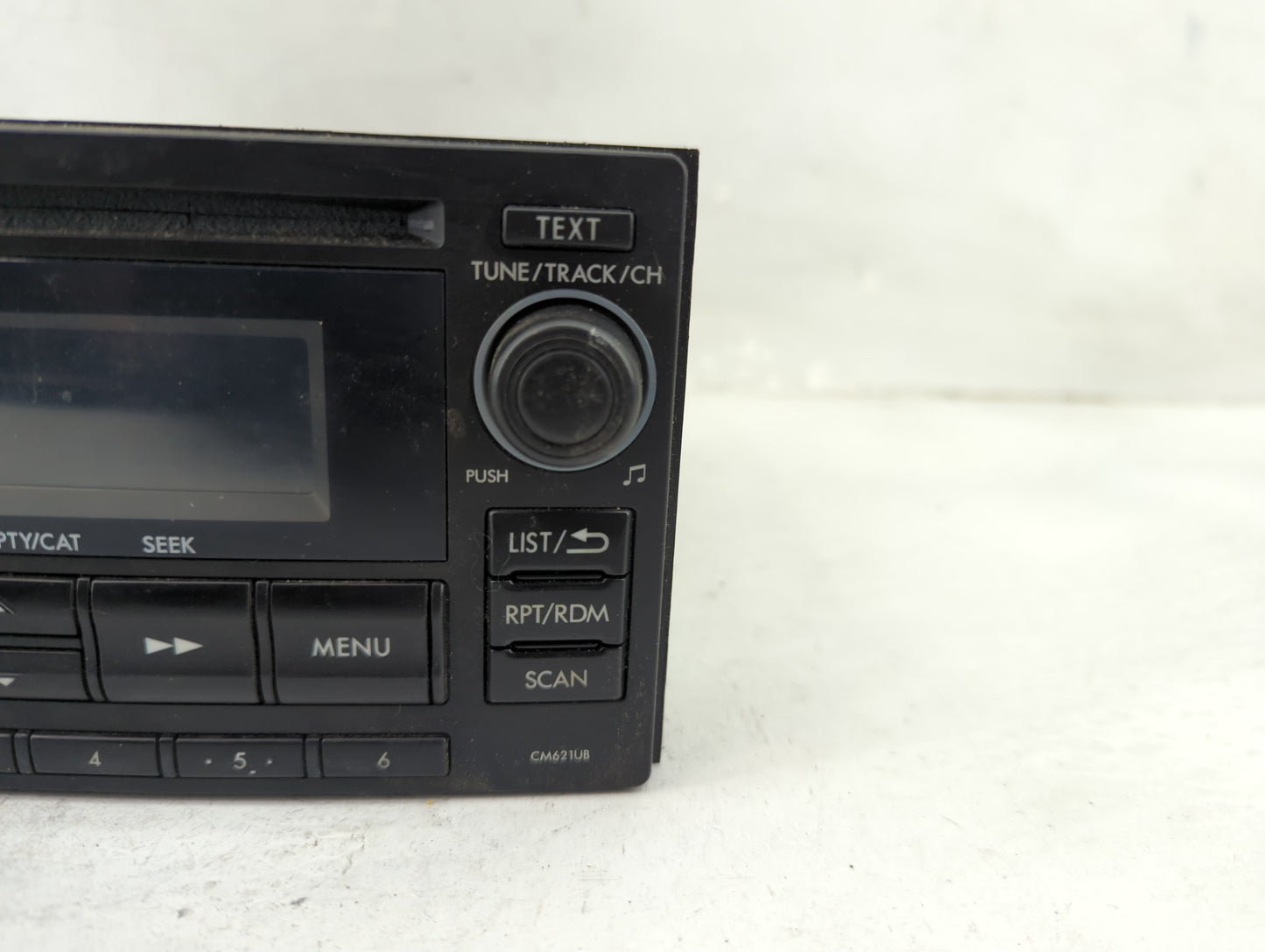 2012-2014 Subaru Impreza Radio AM FM Cd Player Receiver Replacement P/N:86201FJ620 PF-3386A-A, CM621UB Fits Fits 2012 2013 2