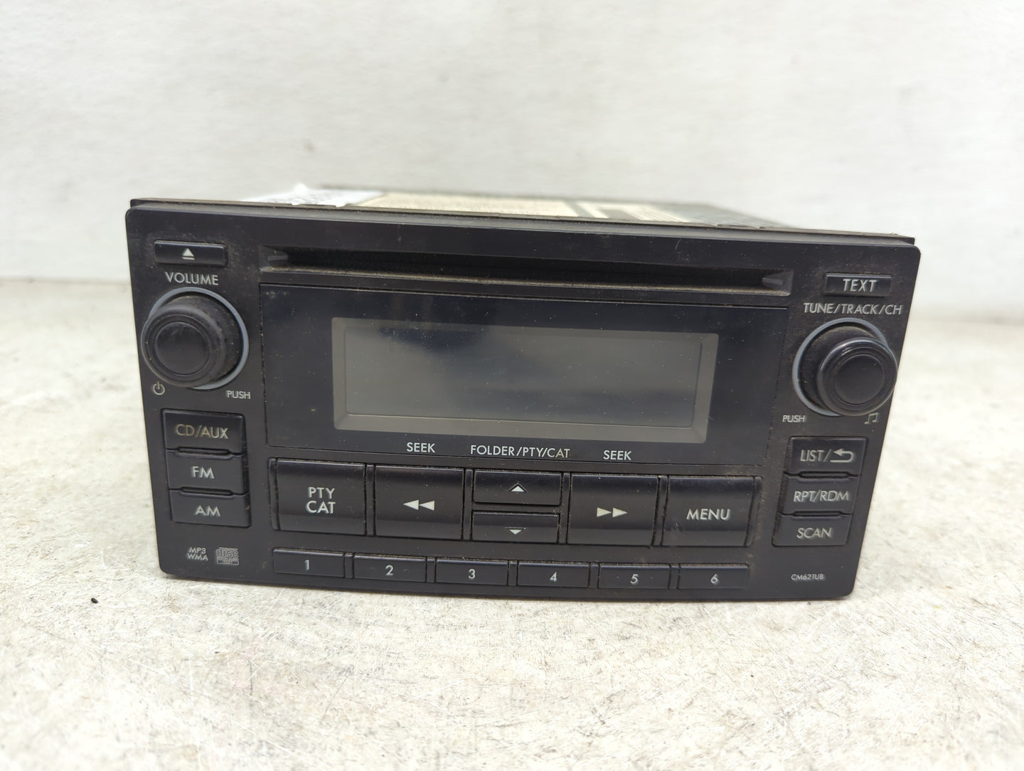 2012-2014 Subaru Impreza Radio AM FM Cd Player Receiver Replacement P/N:86201FJ620 PF-3386A-A Fits Fits 2012 2013 2014 OEM U
