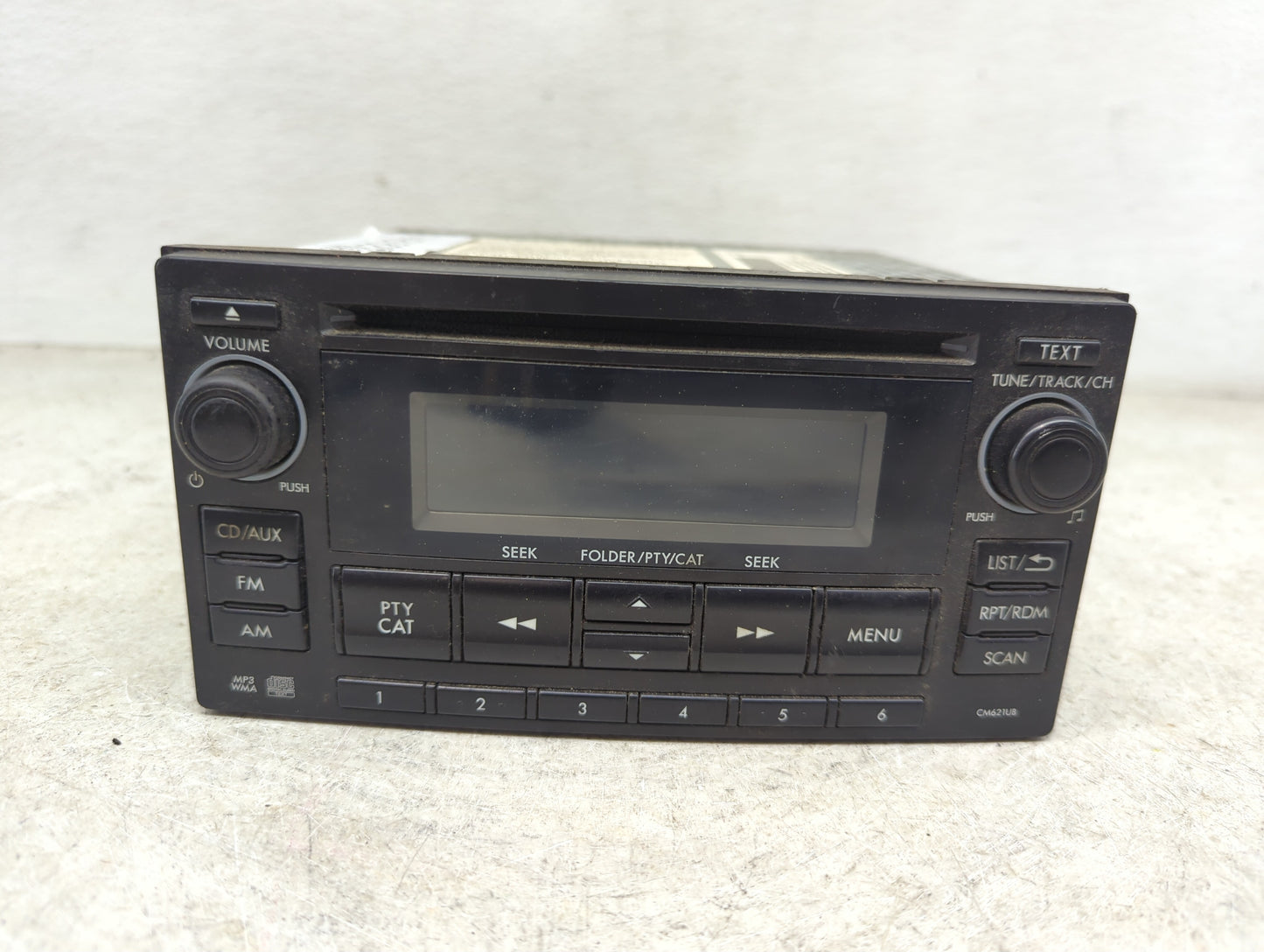 2012-2014 Subaru Impreza Radio AM FM Cd Player Receiver Replacement P/N:86201FJ620 PF-3386A-A Fits Fits 2012 2013 2014 OEM U