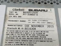 2012-2014 Subaru Impreza Radio AM FM Cd Player Receiver Replacement P/N:86201FJ620 PF-3386A-A Fits Fits 2012 2013 2014 OEM U