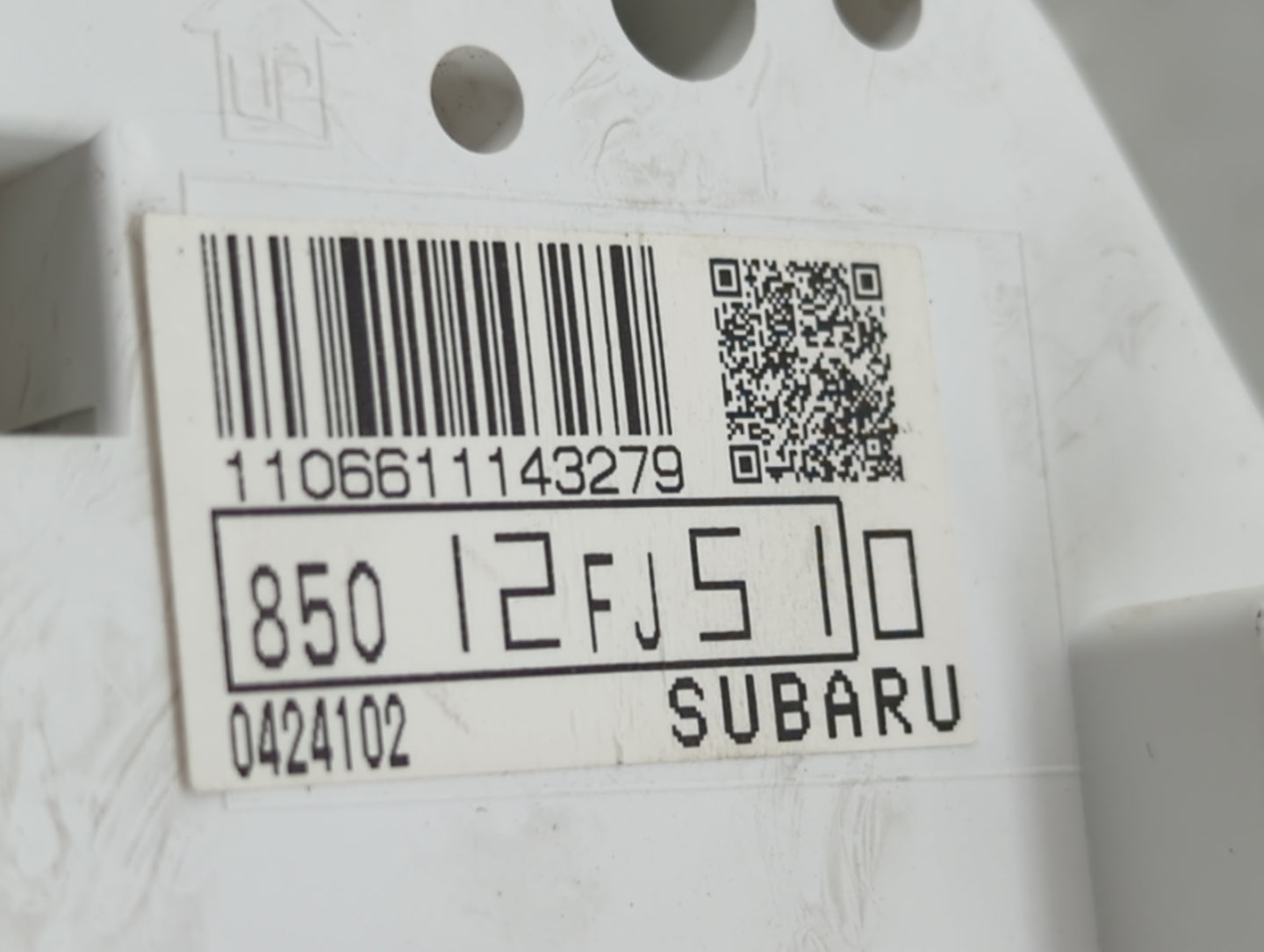 2014 Subaru Impreza Instrument Cluster Speedometer Gauges P/N:85012FJ510 Miles: Fits OEM Used Auto Parts - Oemusedautoparts1