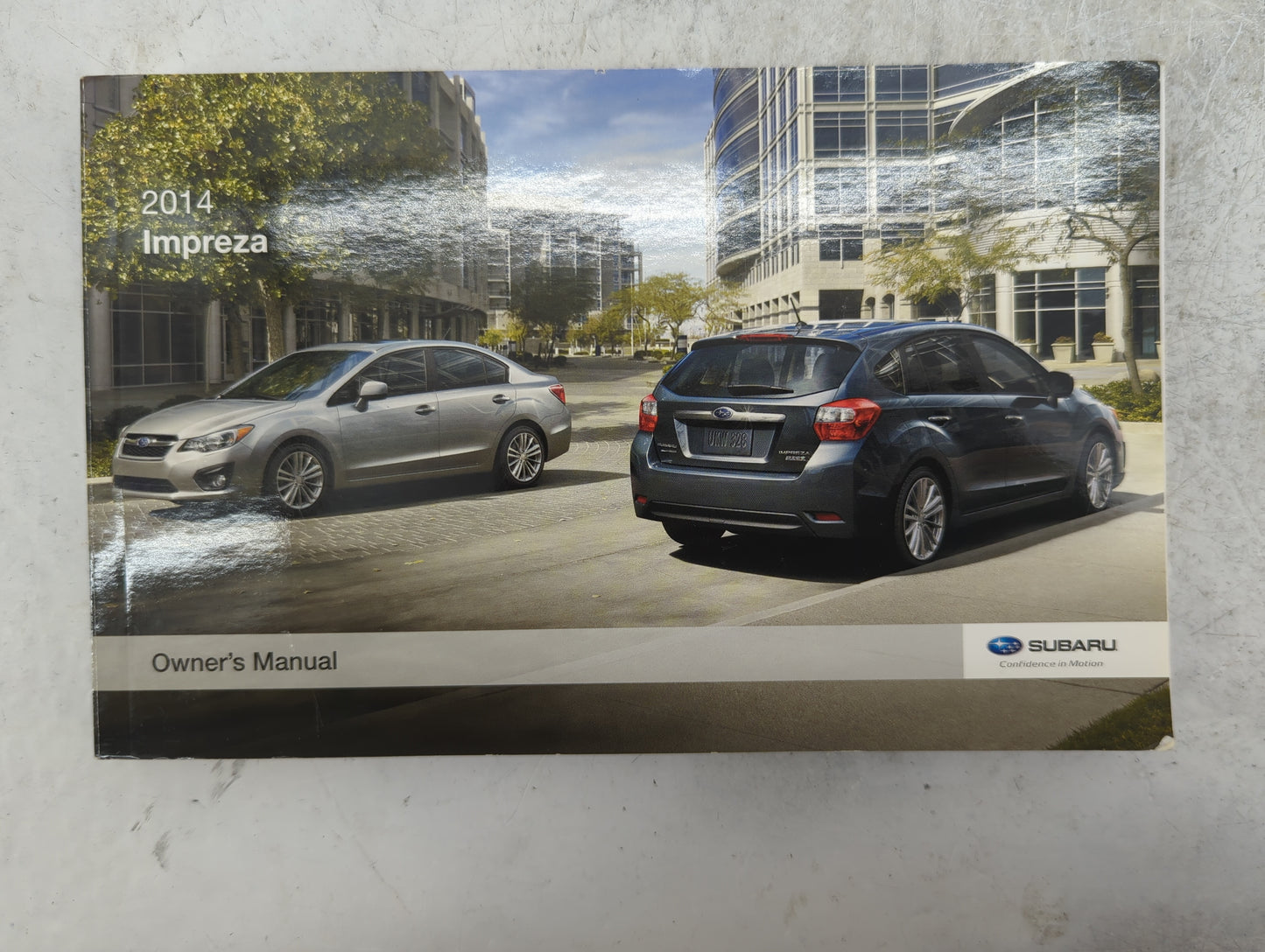 2014 Subaru Impreza Owners Manual Book Guide P/N:A1170BE-C MSA5M1413A OEM Used Auto Parts - Oemusedautoparts1.com