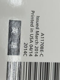 2014 Subaru Impreza Owners Manual Book Guide P/N:A1170BE-C MSA5M1413A OEM Used Auto Parts - Oemusedautoparts1.com