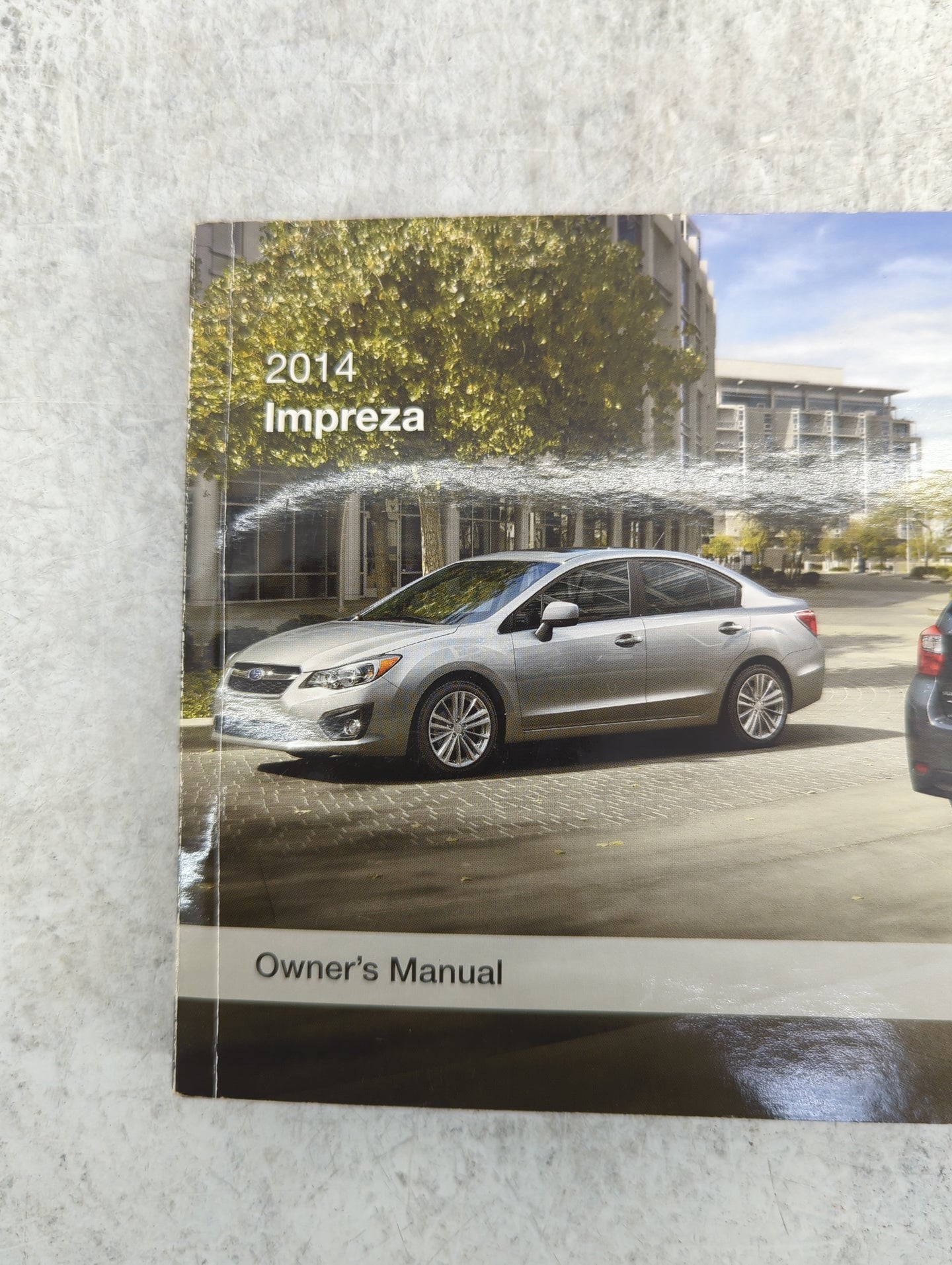 2014 Subaru Impreza Owners Manual Book Guide P/N:A1170BE-A MSA5M1413A OEM Used Auto Parts - Oemusedautoparts1.com