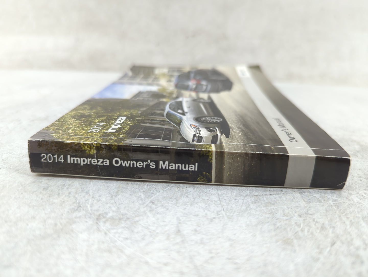 2014 Subaru Impreza Owners Manual Book Guide P/N:A1170BE-A MSA5M1413A OEM Used Auto Parts - Oemusedautoparts1.com
