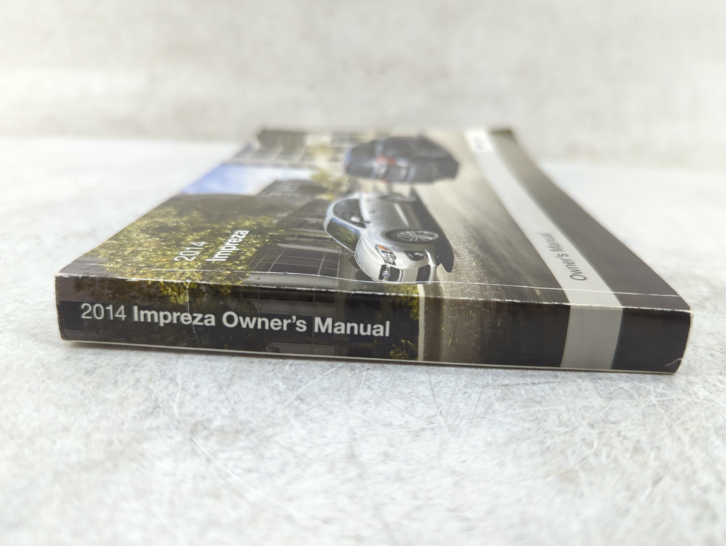 2014 Subaru Impreza Owners Manual Book Guide P/N:A1170BE-A MSA5M1413A OEM Used Auto Parts - Oemusedautoparts1.com