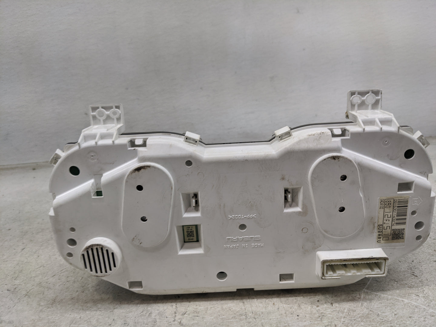 2014 Subaru Impreza Instrument Cluster Speedometer Gauges P/N:85012FJ5 0915301143274 Miles:112K Fits OEM Used Auto Parts - O