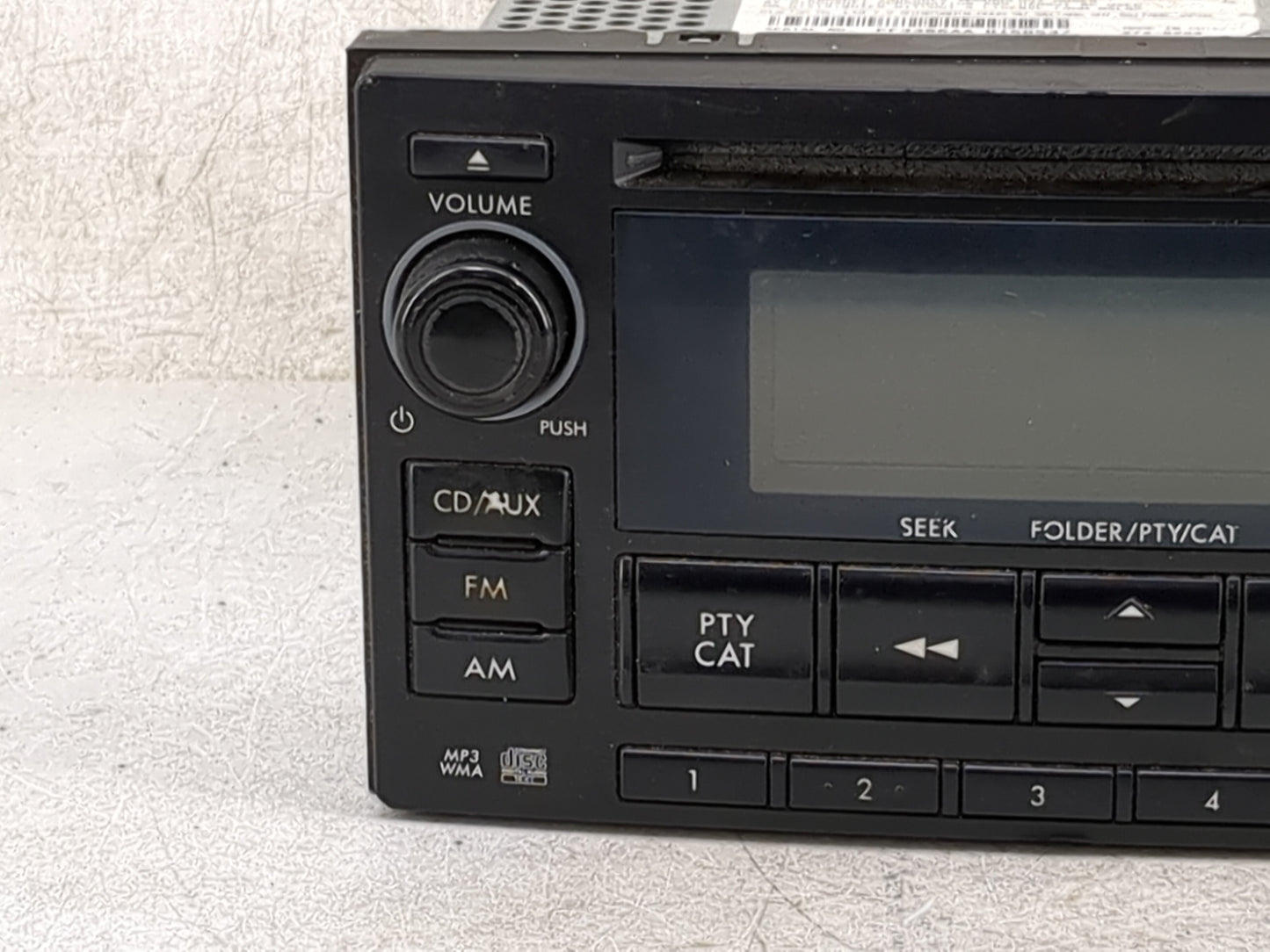 2012-2014 Subaru Impreza Radio AM FM Cd Player Receiver Replacement P/N:86201FJ620 PF-3386A-A Fits Fits 2012 2013 2014 OEM U