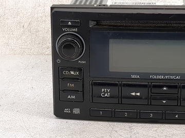 2012-2014 Subaru Impreza Radio AM FM Cd Player Receiver Replacement P/N:86201FJ620 PF-3386A-A Fits Fits 2012 2013 2014 OEM Used Auto Parts