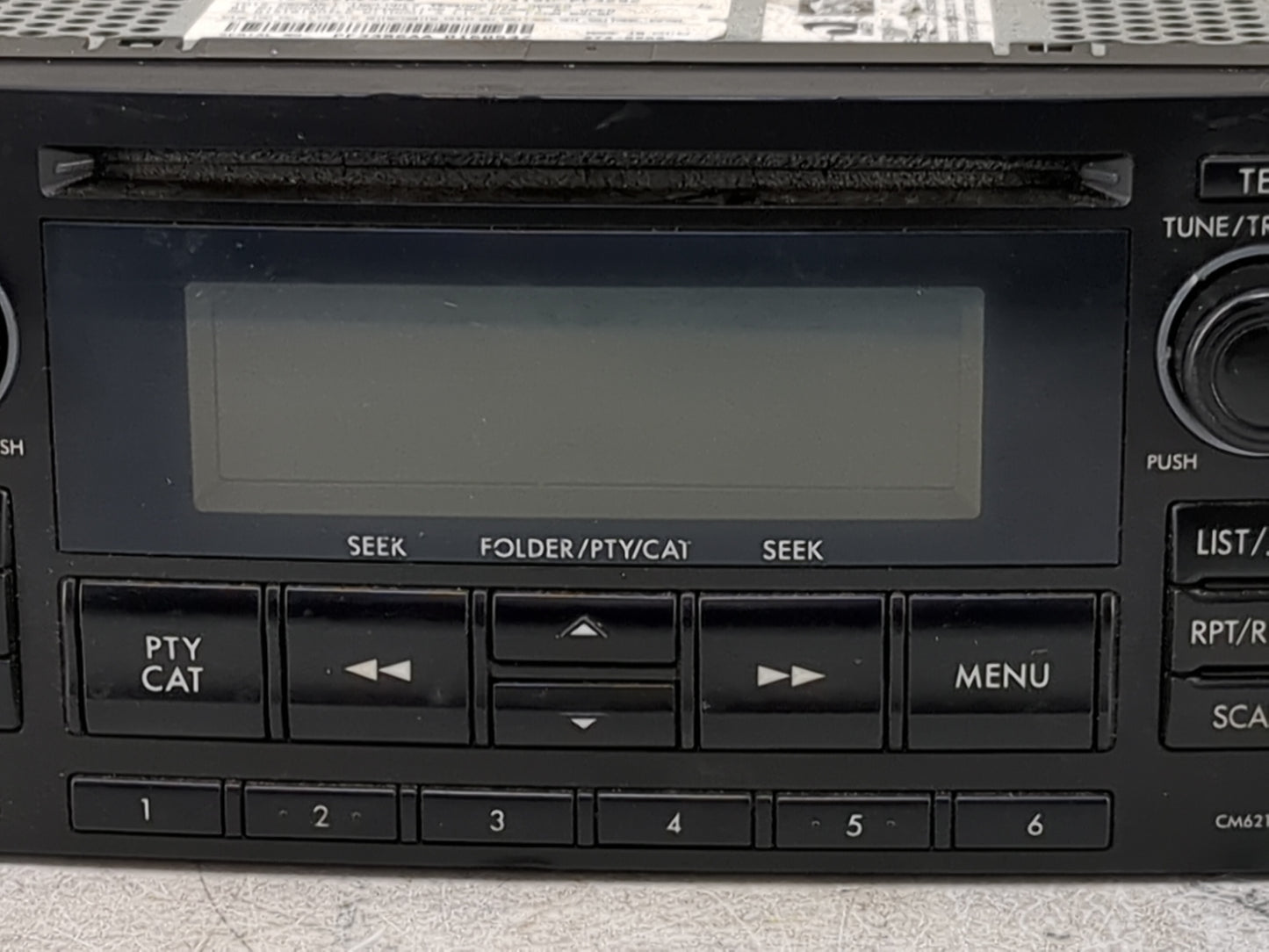 2012-2014 Subaru Impreza Radio AM FM Cd Player Receiver Replacement P/N:86201FJ620 PF-3386A-A Fits Fits 2012 2013 2014 OEM U