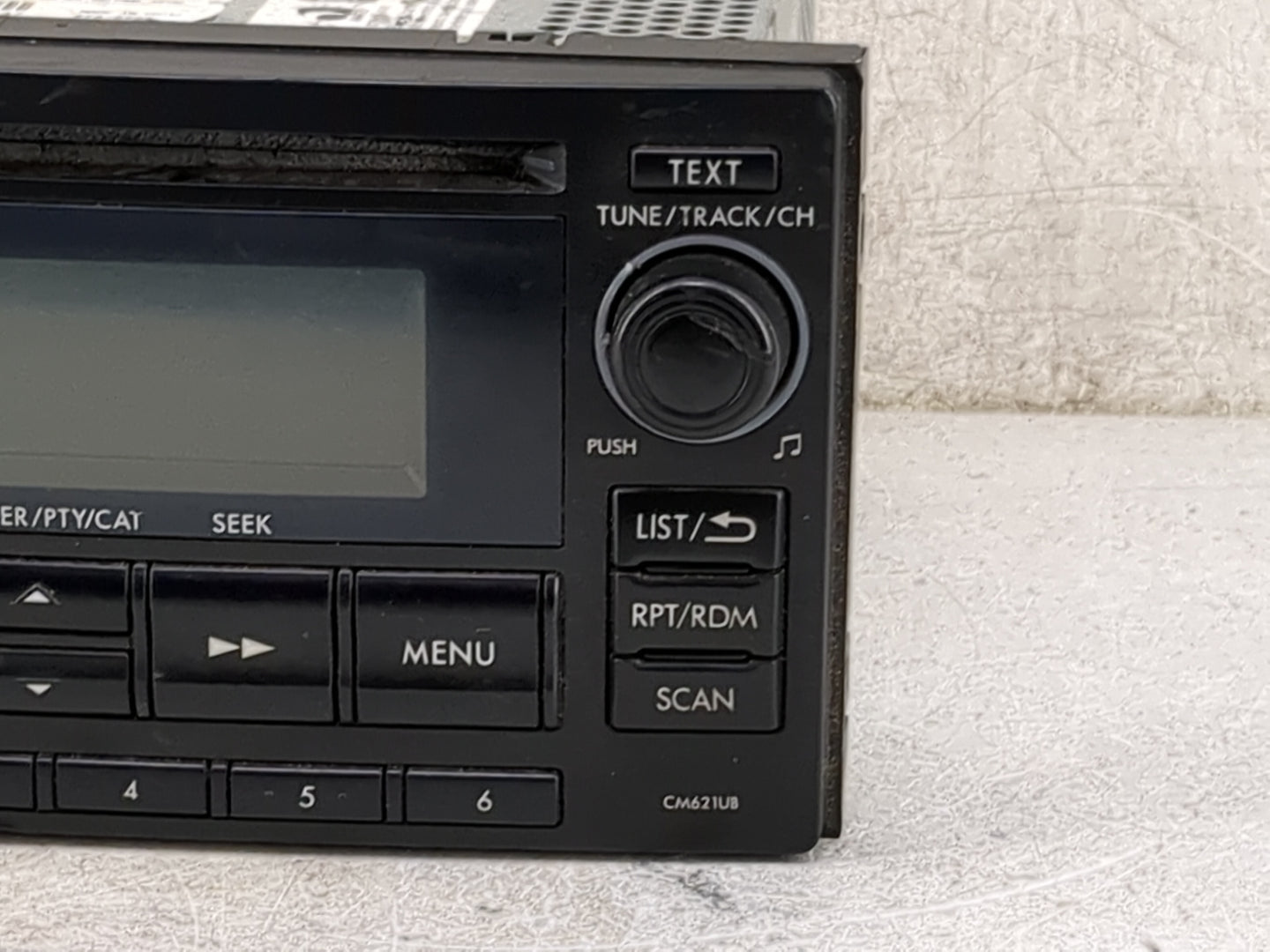 2012-2014 Subaru Impreza Radio AM FM Cd Player Receiver Replacement P/N:86201FJ620 PF-3386A-A Fits Fits 2012 2013 2014 OEM U
