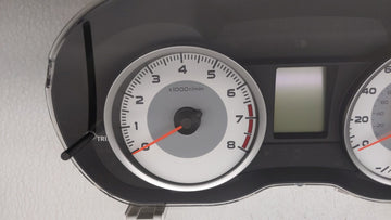 2014 Subaru Impreza Instrument Cluster Speedometer Gauges P/N:85012FJ510 Fits OEM Used Auto Parts