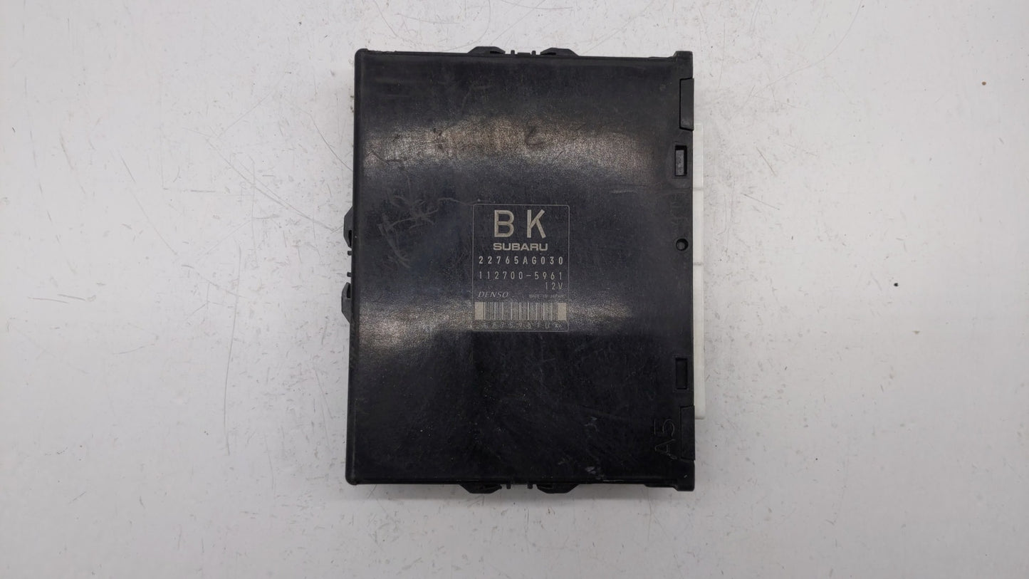2014 Subaru Impreza PCM Engine Control Computer ECU ECM PCU OEM P/N:22765AG030 Fits OEM Used Auto Parts - Oemusedautoparts1.