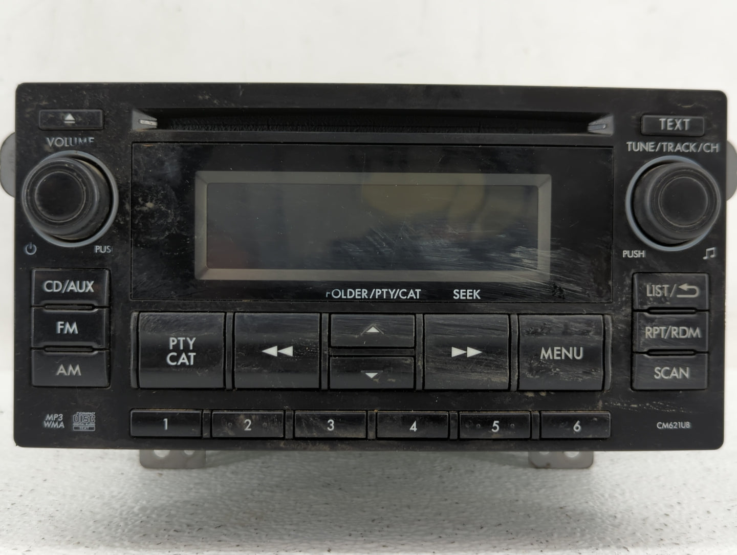 2012-2014 Subaru Impreza Radio AM FM Cd Player Receiver Replacement P/N:86201FJ600 86201FJ620 Fits Fits 2012 2013 2014 OEM U
