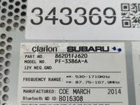 2012-2014 Subaru Impreza Radio AM FM Cd Player Receiver Replacement P/N:86201FJ600 86201FJ620 Fits Fits 2012 2013 2014 OEM U