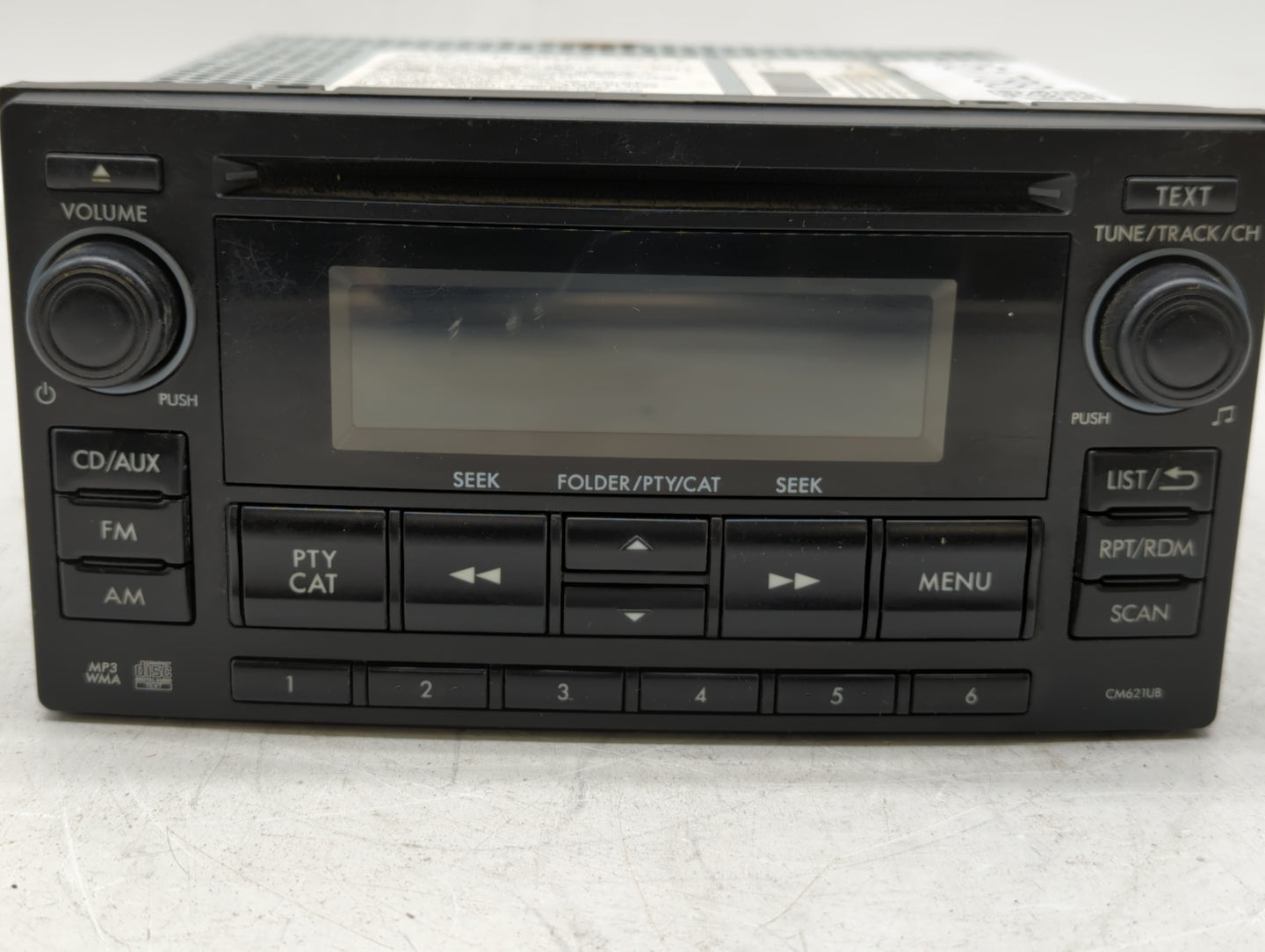 2012-2014 Subaru Impreza Radio AM FM Cd Player Receiver Replacement P/N:86201FJ600 86201FJ620 Fits Fits 2012 2013 2014 OEM U