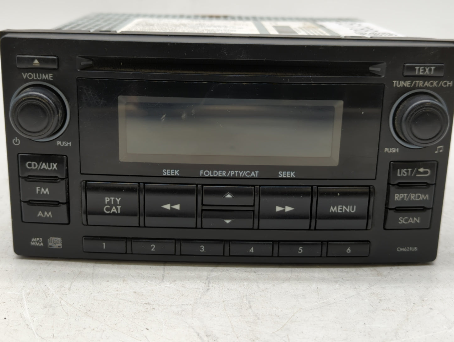 2012-2014 Subaru Impreza Radio AM FM Cd Player Receiver Replacement P/N:86201FJ600 86201FJ620 Fits Fits 2012 2013 2014 OEM U
