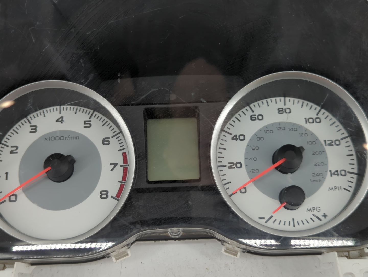 2014 Subaru Impreza Instrument Cluster Speedometer Gauges P/N:85012FJ510 Fits OEM Used Auto Parts - Oemusedautoparts1.com
