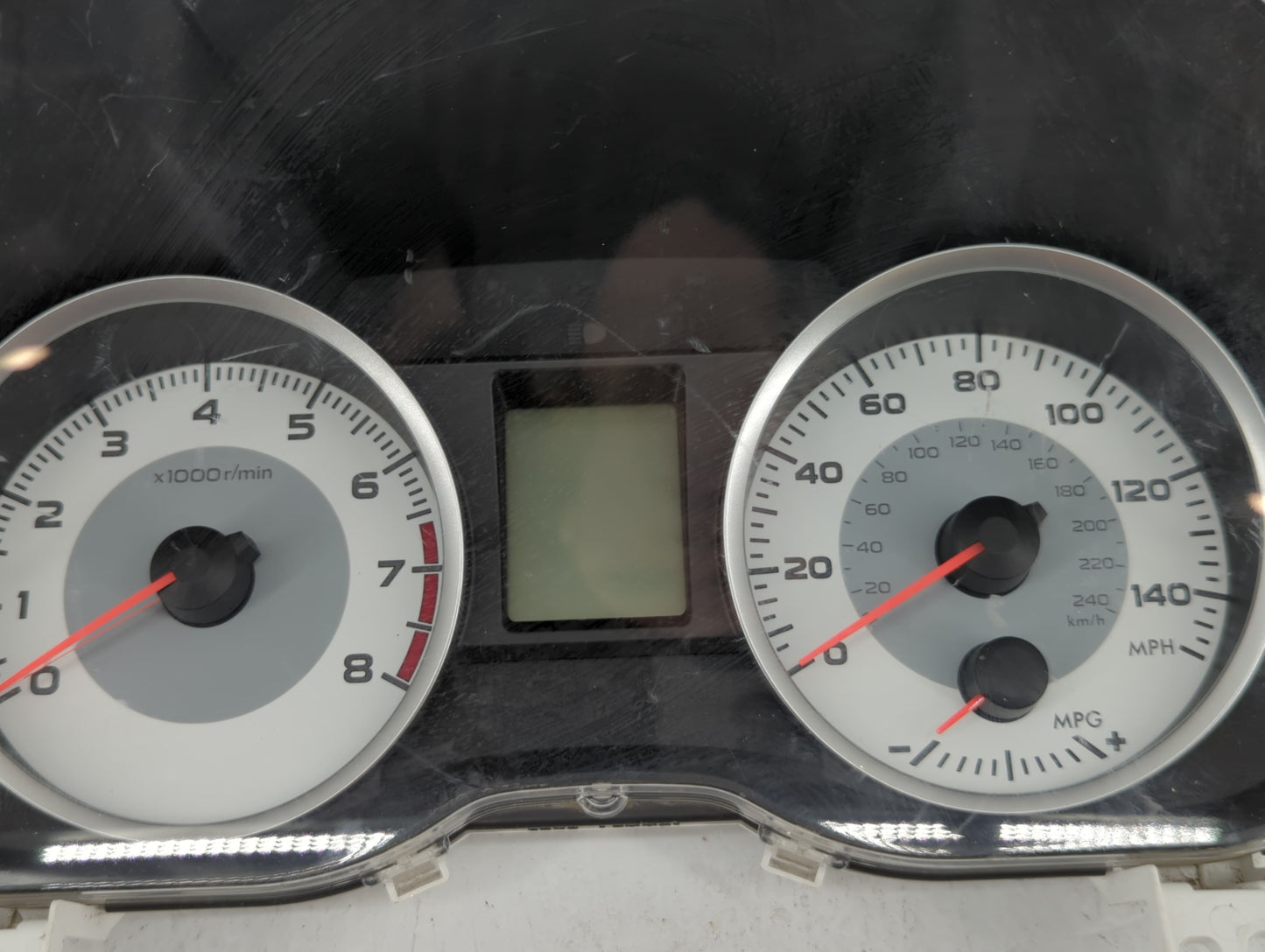 2014 Subaru Impreza Instrument Cluster Speedometer Gauges P/N:85012FJ510 Fits OEM Used Auto Parts - Oemusedautoparts1.com