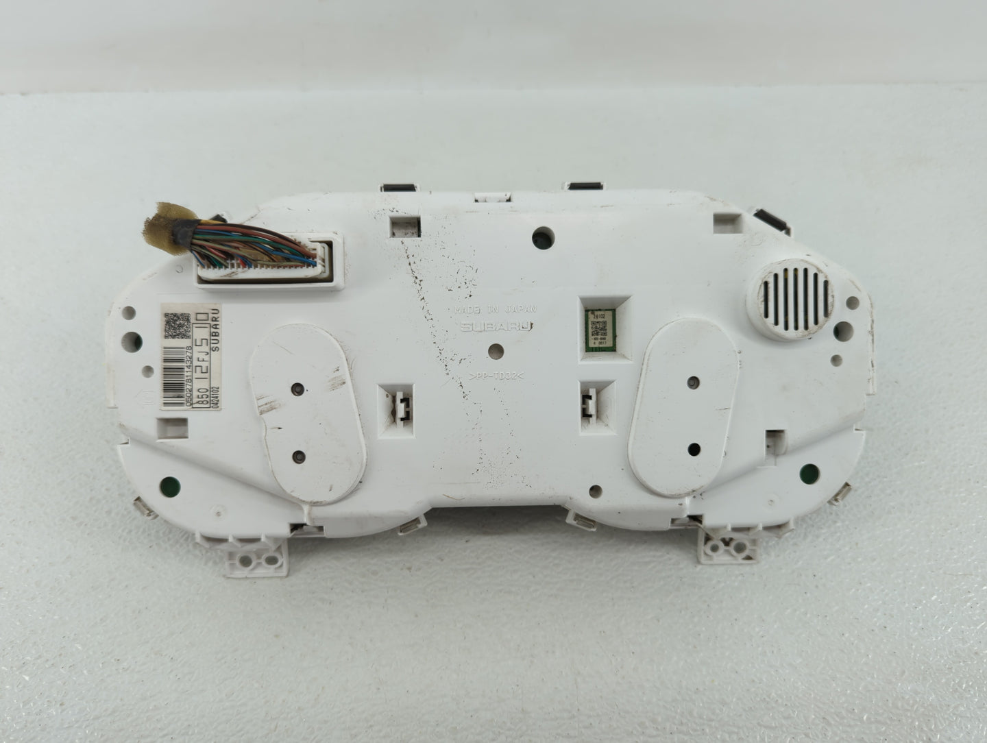 2014 Subaru Impreza Instrument Cluster Speedometer Gauges P/N:85012FJ510 Fits OEM Used Auto Parts - Oemusedautoparts1.com