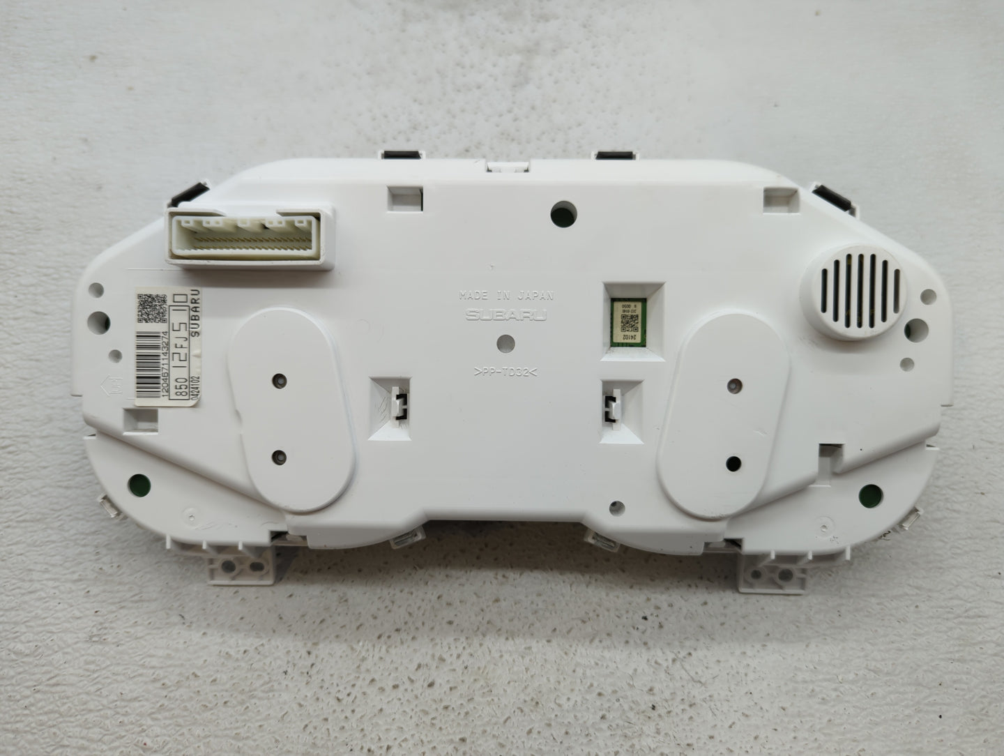 2014 Subaru Impreza Instrument Cluster Speedometer Gauges P/N:85012FJ510 Fits OEM Used Auto Parts - Oemusedautoparts1.com