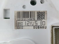 2013 Subaru Impreza Instrument Cluster Speedometer Gauges P/N:85012FJ510 85002FJ880 Fits OEM Used Auto Parts - Oemusedautopa