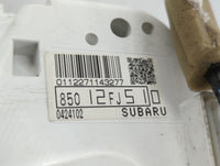 2014 Subaru Impreza Instrument Cluster Speedometer Gauges P/N:85012FJ510 Fits OEM Used Auto Parts - Oemusedautoparts1.com