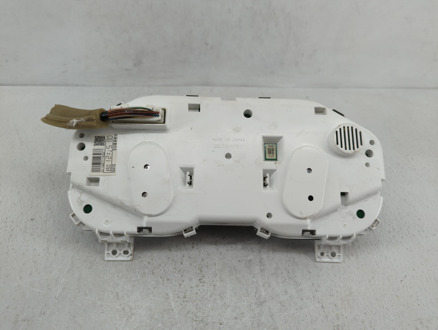 2014 Subaru Impreza Instrument Cluster Speedometer Gauges P/N:85012FJ510 Fits OEM Used Auto Parts - Oemusedautoparts1.com