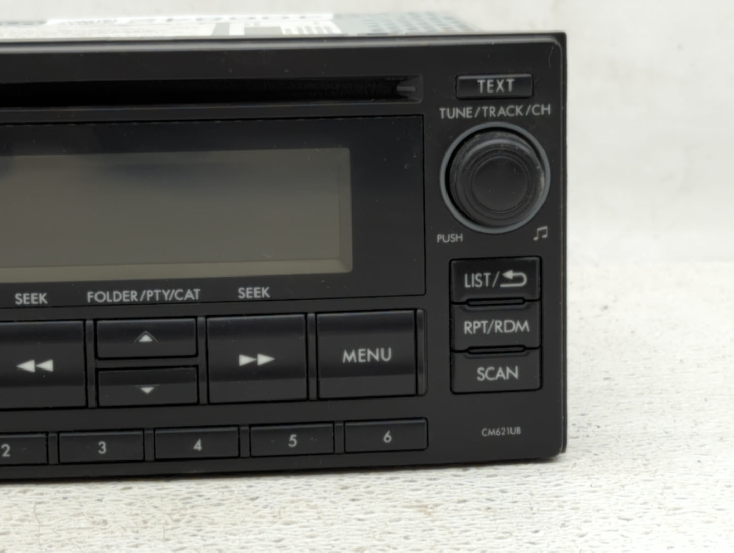2012-2014 Subaru Impreza Am Fm Cd Player Radio Receiver - Oemusedautoparts1.com