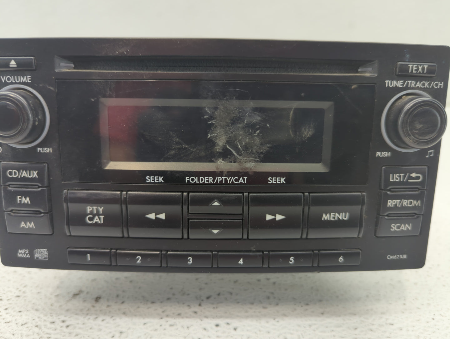 2012-2014 Subaru Impreza Am Fm Cd Player Radio Receiver - Oemusedautoparts1.com