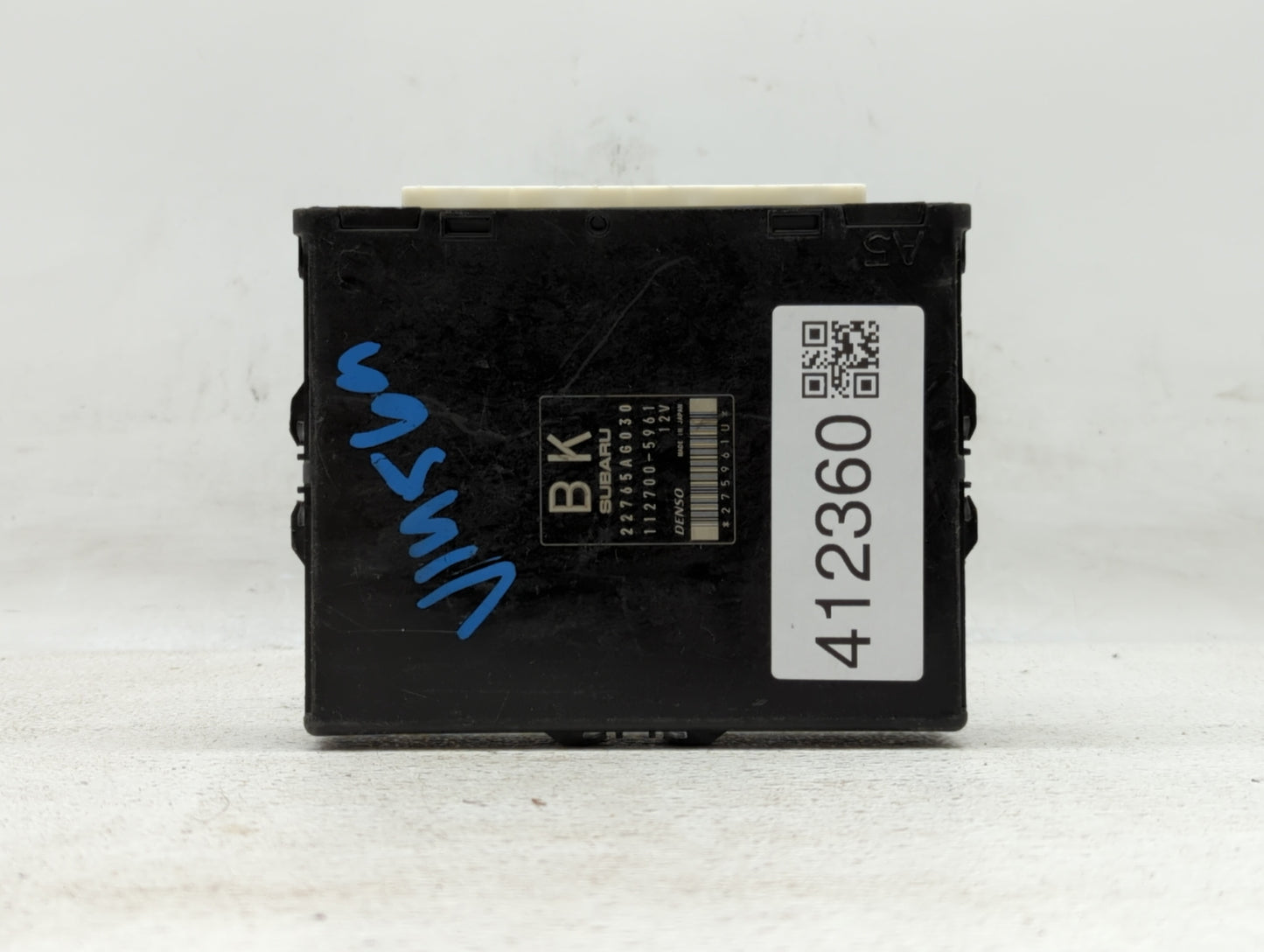 2014 Subaru Impreza PCM Engine Control Computer ECU ECM PCU OEM P/N:22765AG030 22765AG031 Fits OEM Used Auto Parts - Oemused