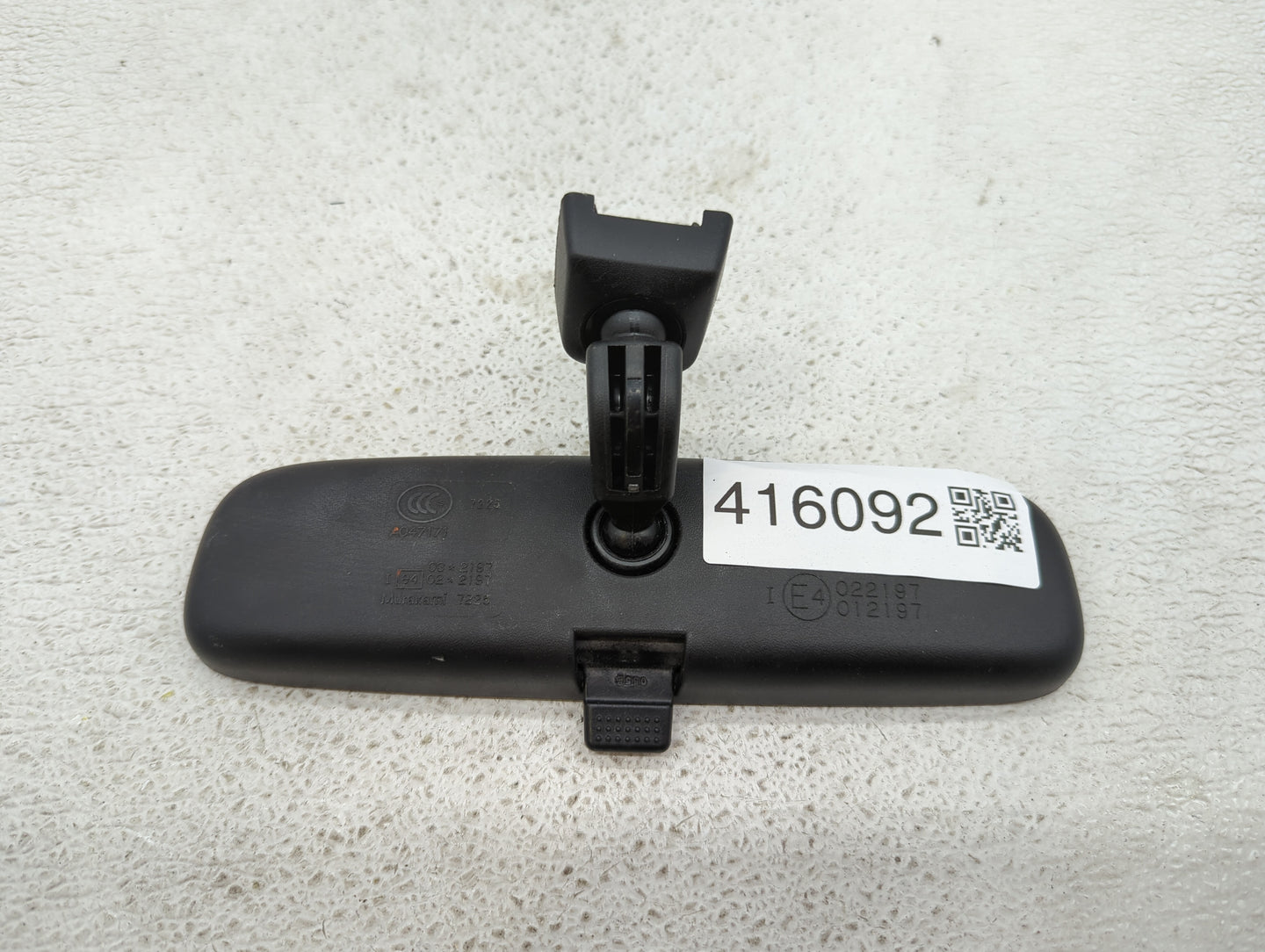 2012-2016 Subaru Impreza Interior Rear View Mirror Replacement OEM P/N:E11015617 E11015892 Fits OEM Used Auto Parts - Oemuse