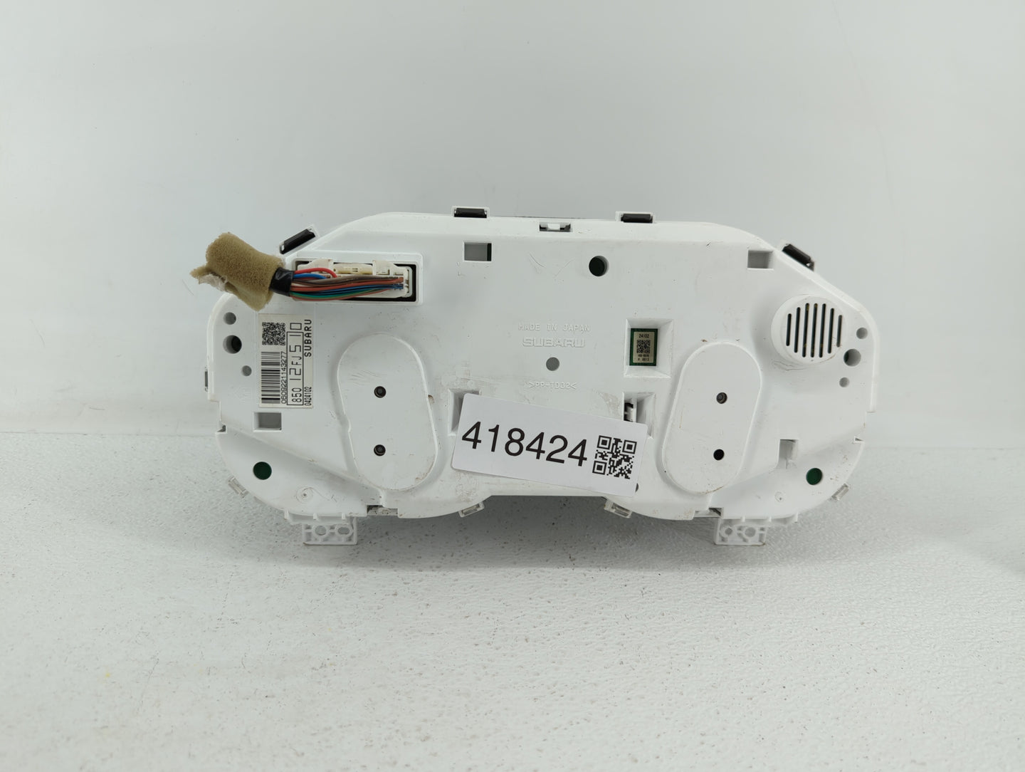 2014 Subaru Impreza Instrument Cluster Speedometer Gauges P/N:85012FJ510 Fits OEM Used Auto Parts - Oemusedautoparts1.com