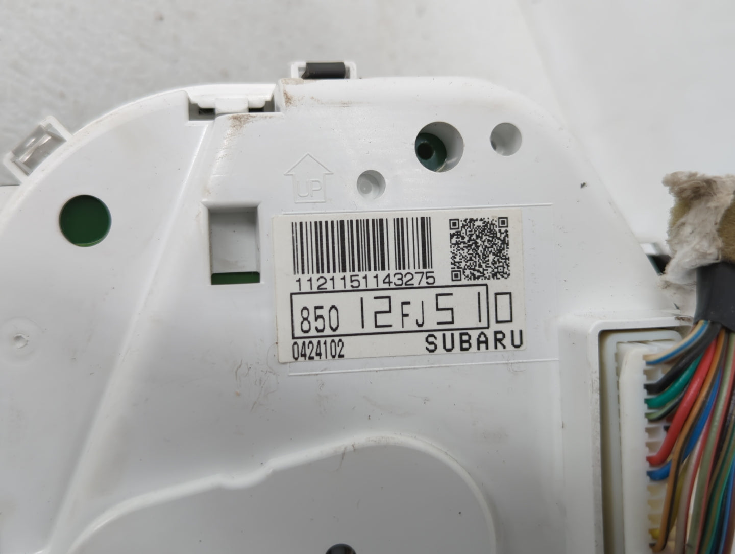 2014 Subaru Impreza Instrument Cluster Speedometer Gauges P/N:85012FJ510 Fits OEM Used Auto Parts - Oemusedautoparts1.com