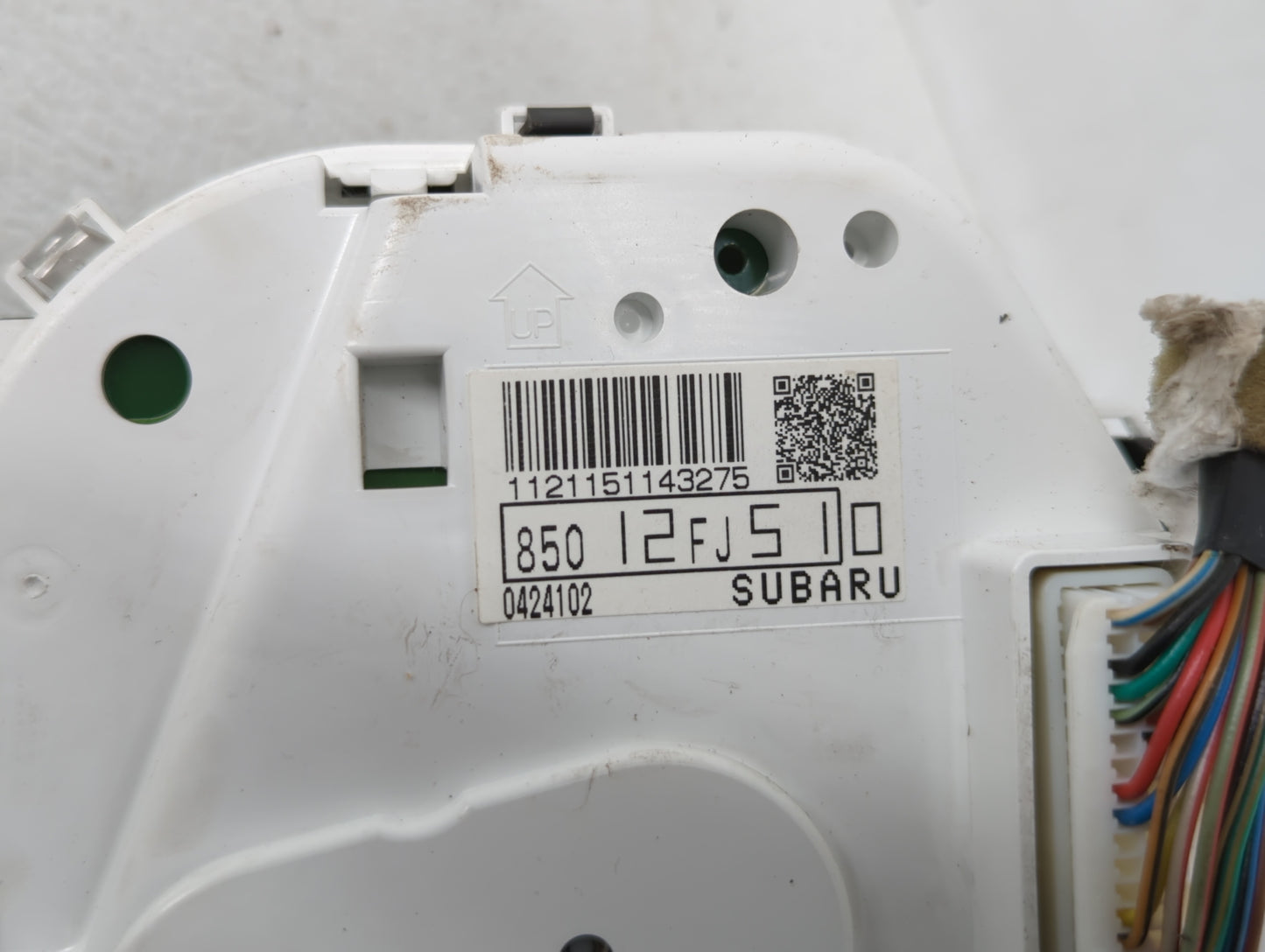 2014 Subaru Impreza Instrument Cluster Speedometer Gauges P/N:85012FJ510 Fits OEM Used Auto Parts - Oemusedautoparts1.com