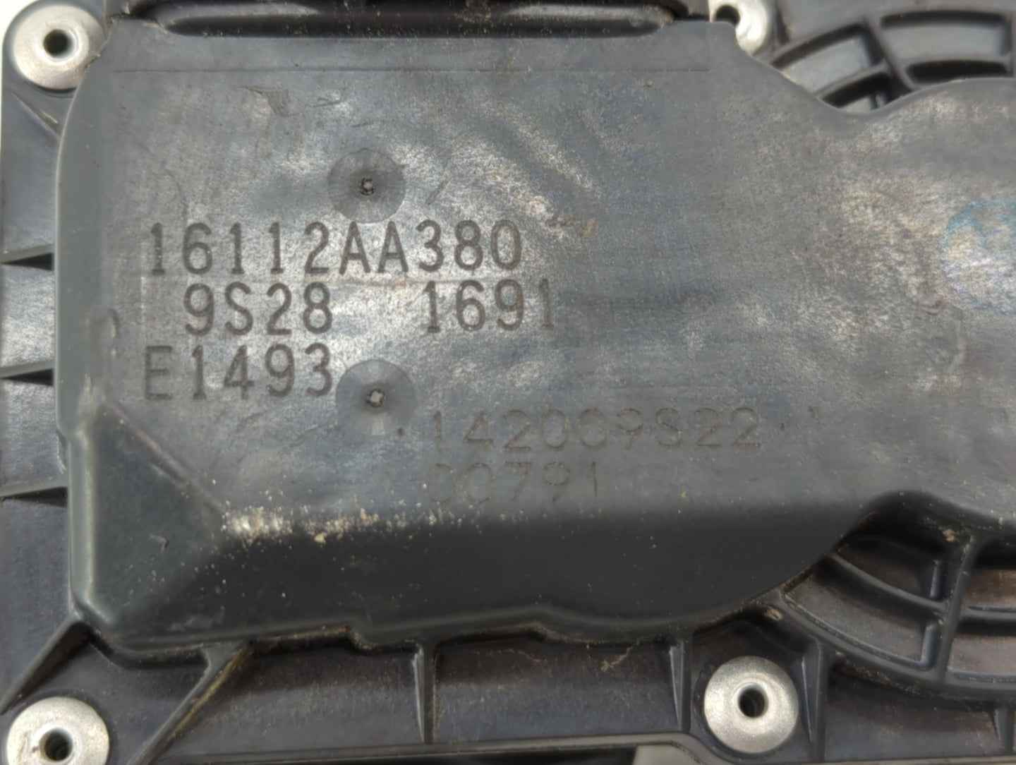 2012-2016 Subaru Impreza Throttle Body P/N:16112AA380 Fits Fits 2011 2012 2013 2014 2015 2016 2017 2018 OEM Used Auto Parts 