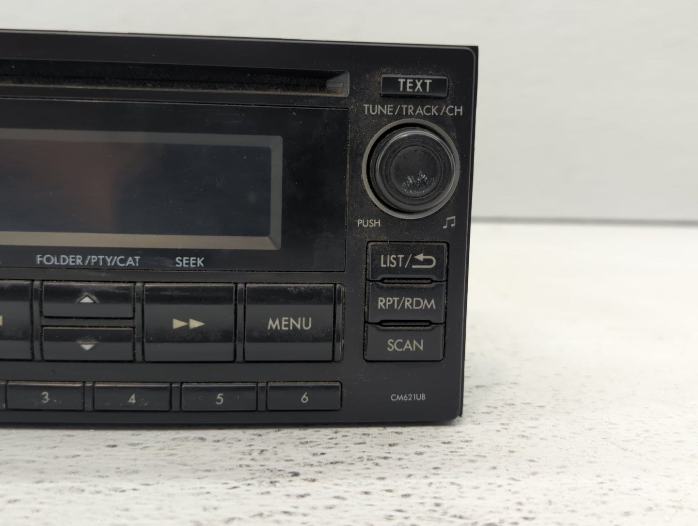 2012-2014 Subaru Impreza Radio AM FM Cd Player Receiver Replacement P/N:86201AJ61A 86201FJ600, 86201FJ620 Fits Fits 2012 201