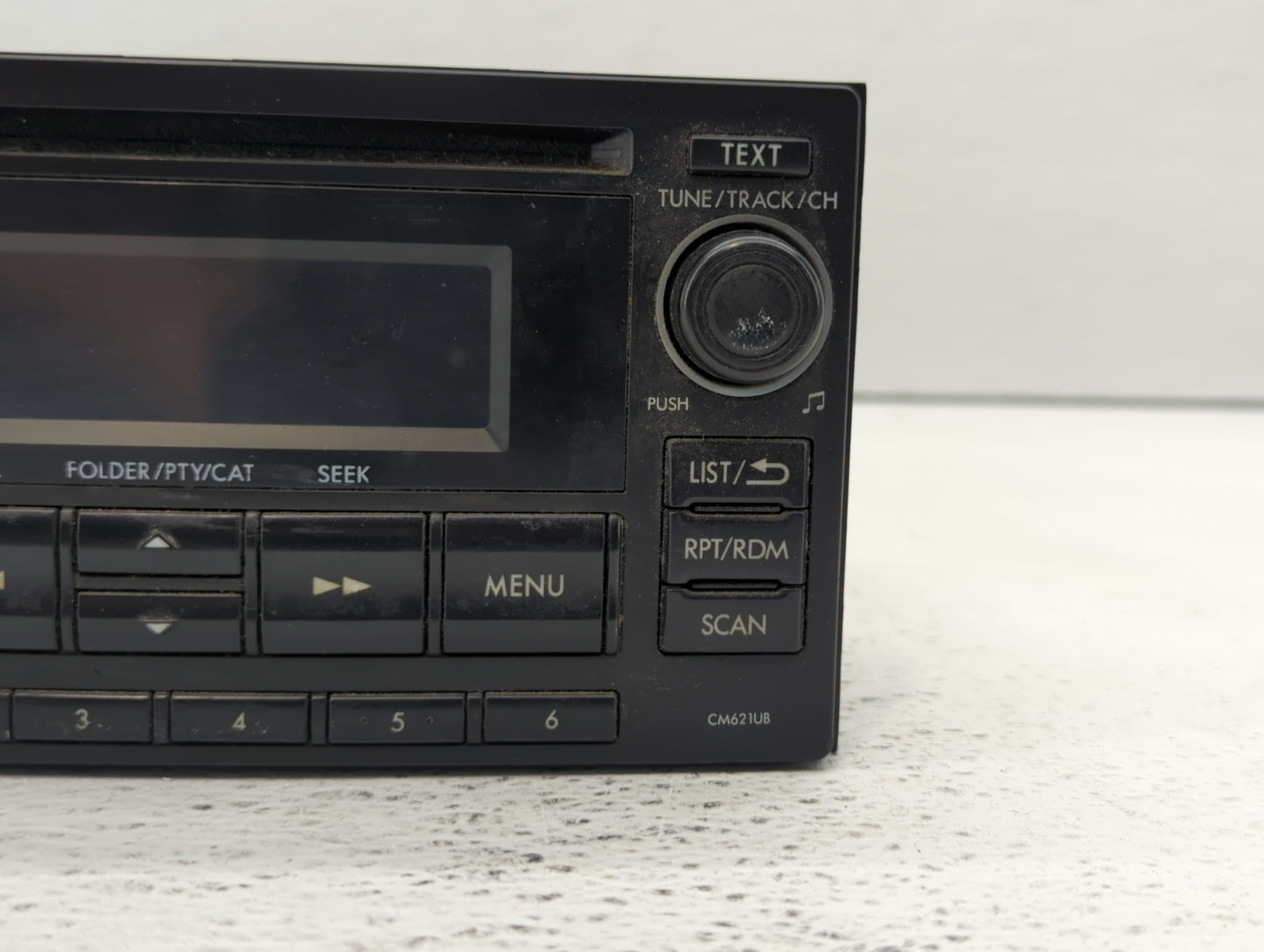 2012-2014 Subaru Impreza Radio AM FM Cd Player Receiver Replacement P/N:86201AJ61A 86201FJ600, 86201FJ620 Fits Fits 2012 201