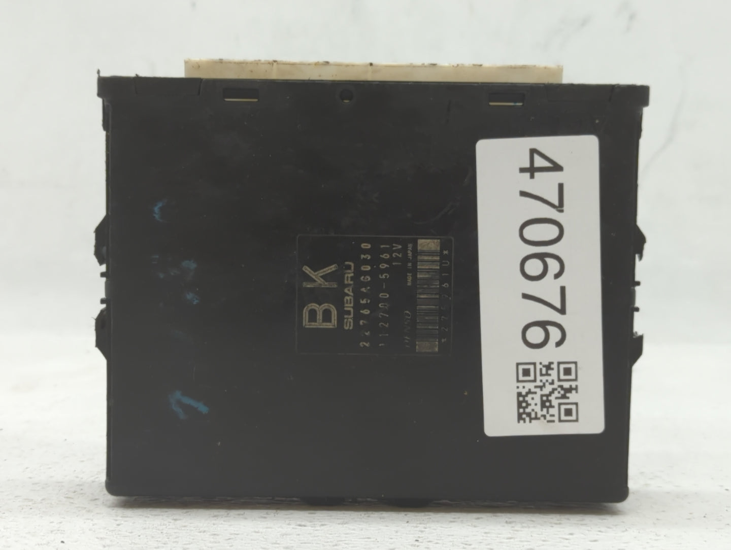 2014 Subaru Impreza PCM Engine Control Computer ECU ECM PCU OEM P/N:112700-5961 22765AG030 Fits OEM Used Auto Parts - Oemuse