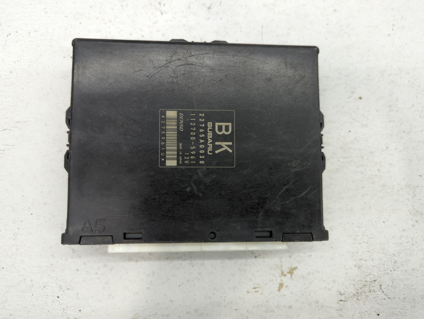 2014 Subaru Impreza PCM Engine Control Computer ECU ECM PCU OEM P/N:112700-5961 22765AG030 Fits OEM Used Auto Parts - Oemuse