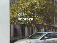 2014 Subaru Impreza Owners Manual Book Guide OEM Used Auto Parts - Oemusedautoparts1.com