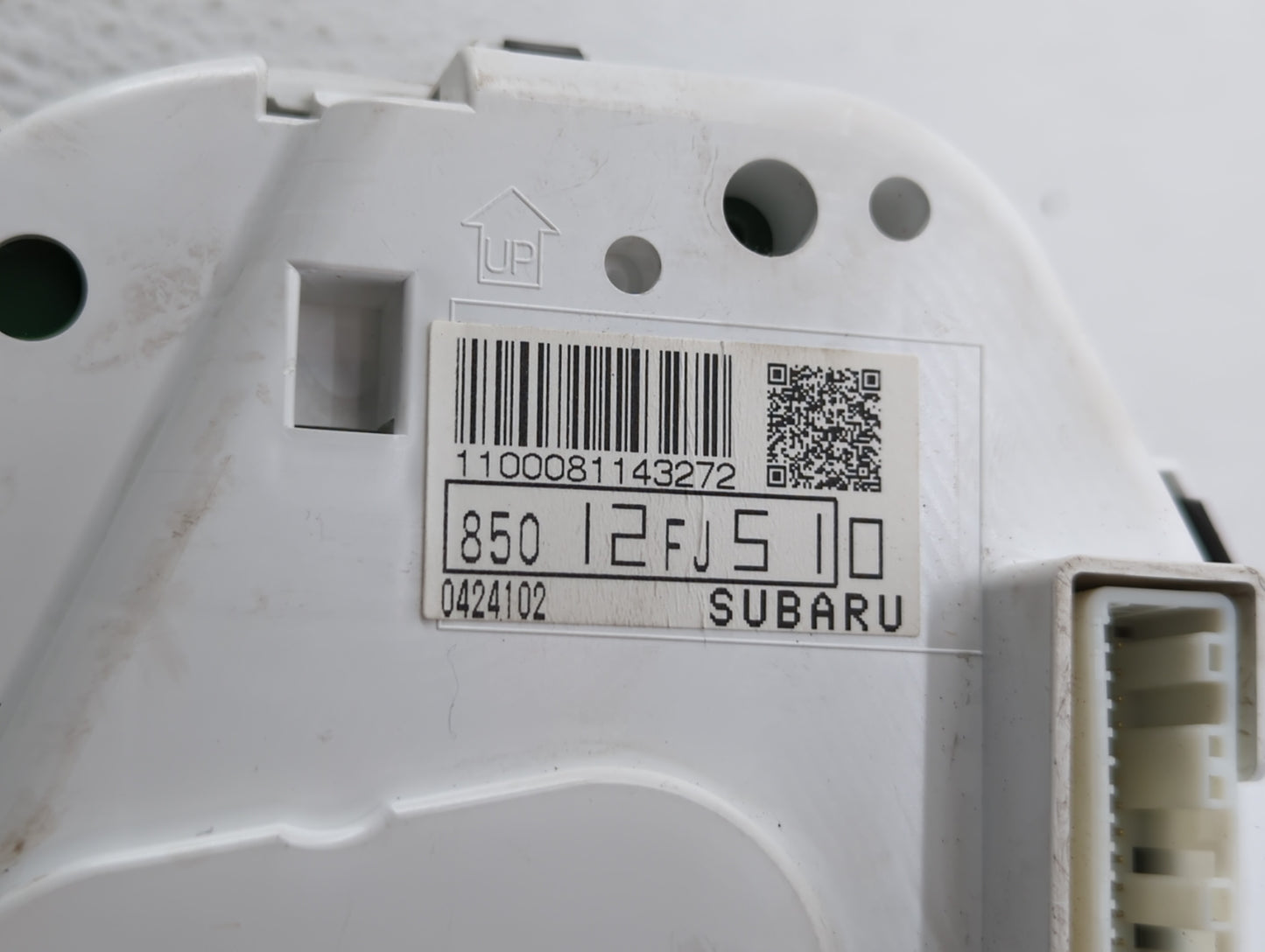 2014 Subaru Impreza Instrument Cluster Speedometer Gauges P/N:85012FJ510 Fits OEM Used Auto Parts - Oemusedautoparts1.com