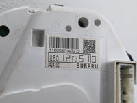 2014 Subaru Impreza Instrument Cluster Speedometer Gauges P/N:85012FJ510 Fits OEM Used Auto Parts - Oemusedautoparts1.com