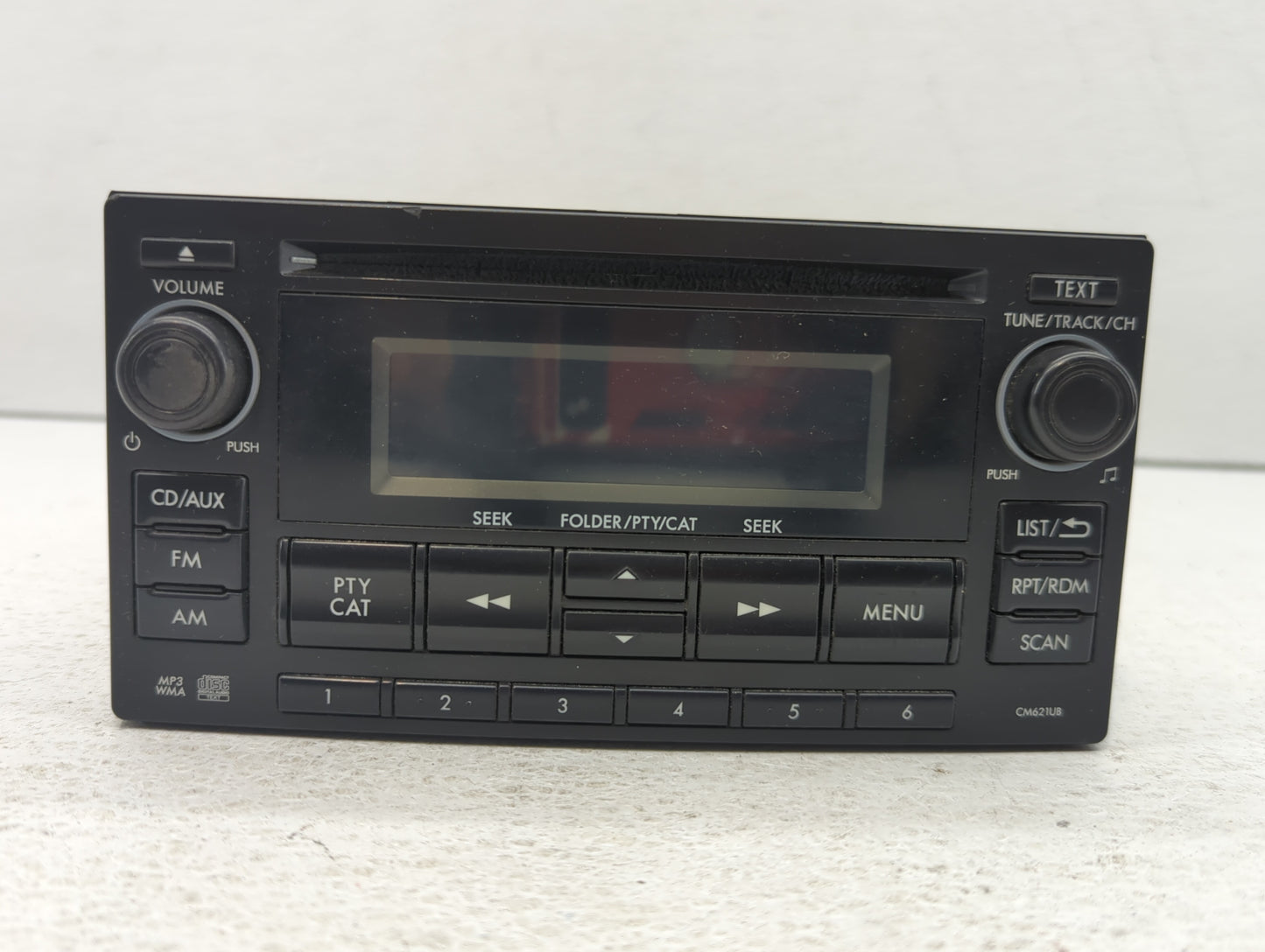 2012-2014 Subaru Impreza Radio AM FM Cd Player Receiver Replacement P/N:86201FJ620 Fits Fits 2012 2013 2014 OEM Used Auto Pa