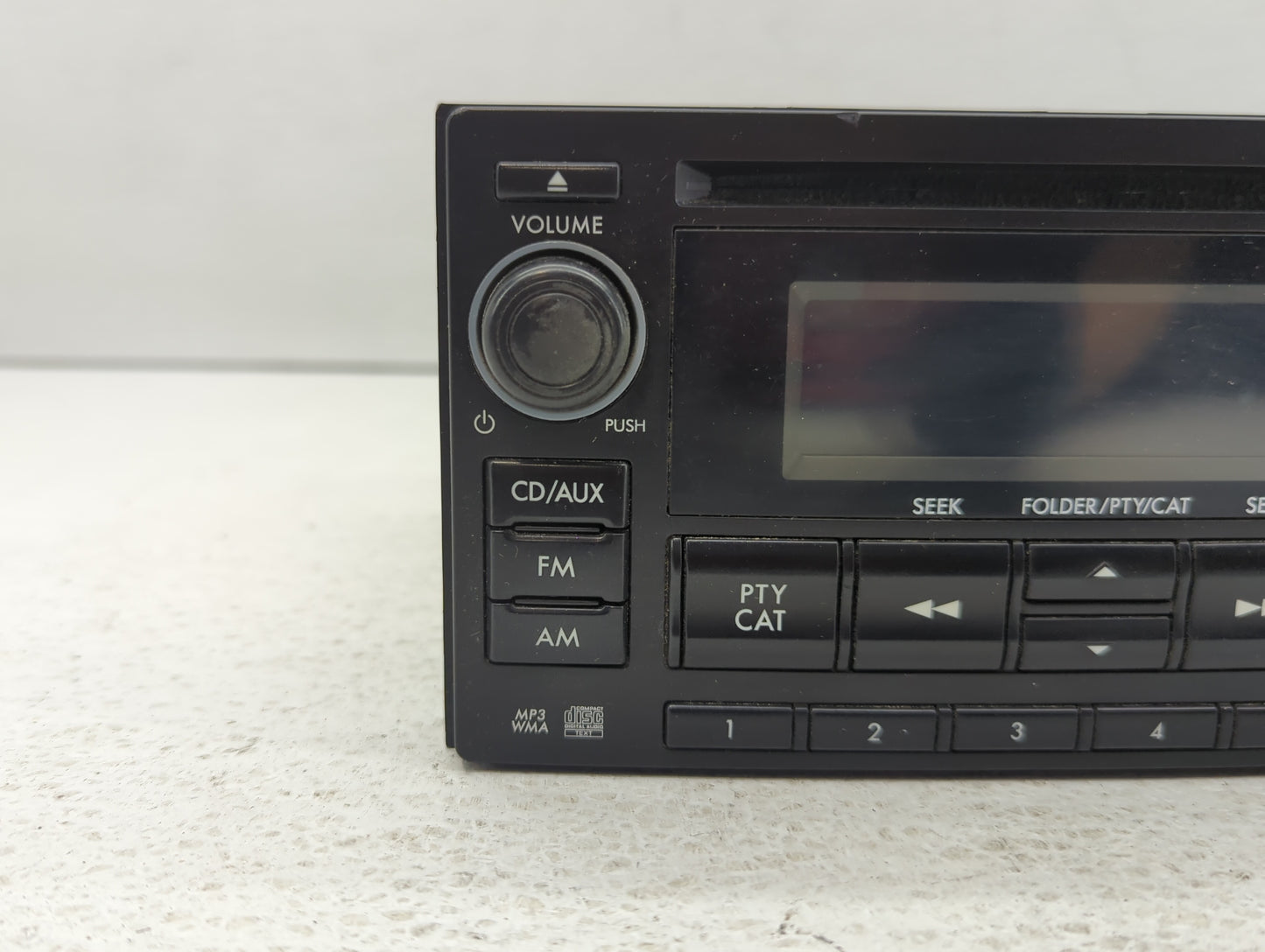 2012-2014 Subaru Impreza Radio AM FM Cd Player Receiver Replacement P/N:86201FJ620 Fits Fits 2012 2013 2014 OEM Used Auto Pa