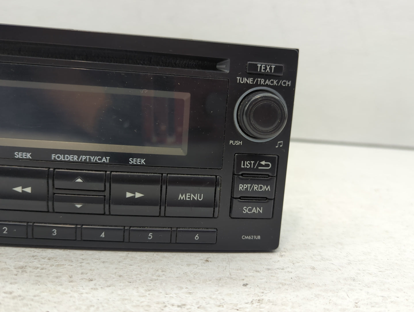 2012-2014 Subaru Impreza Radio AM FM Cd Player Receiver Replacement P/N:86201FJ620 Fits Fits 2012 2013 2014 OEM Used Auto Pa