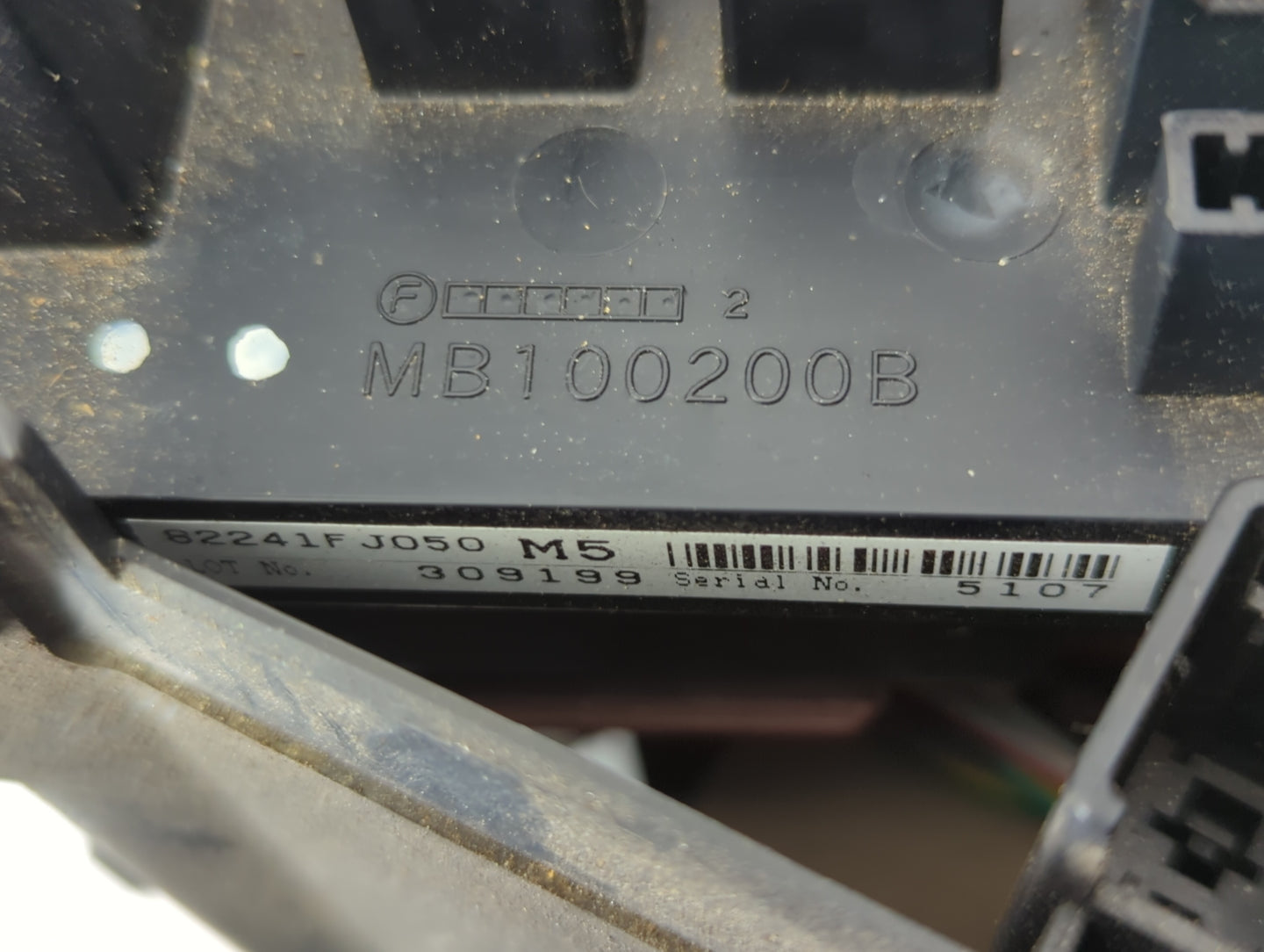 2012-2014 Subaru Impreza Fusebox Fuse Box Panel Relay Module P/N:82241FJ050 Fits Fits 2012 2013 2014 OEM Used Auto Parts - O