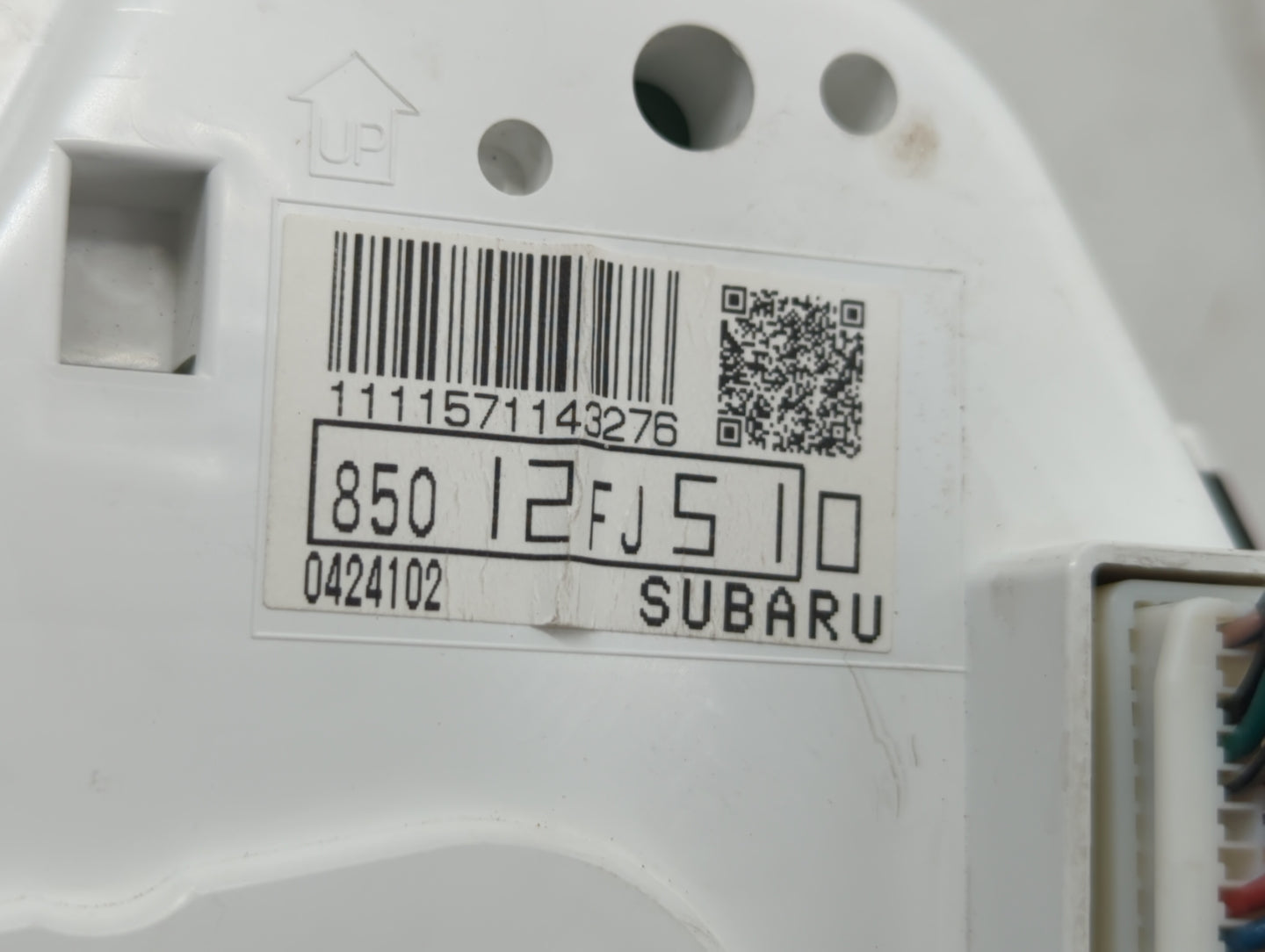 2014 Subaru Impreza Instrument Cluster Speedometer Gauges P/N:85012FJ510 Fits OEM Used Auto Parts - Oemusedautoparts1.com